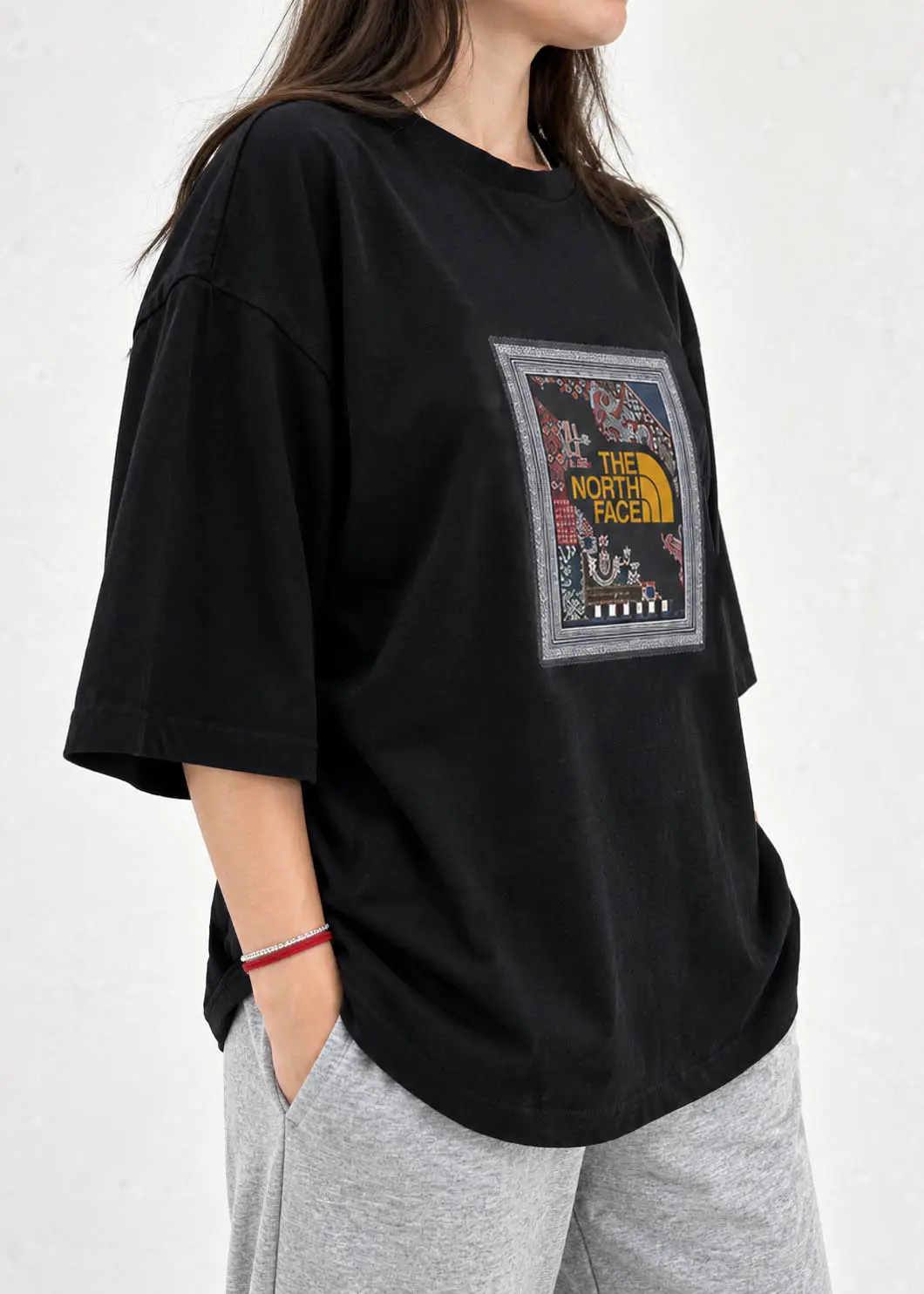 تیشرت باکسی سایز بزرگ the north face